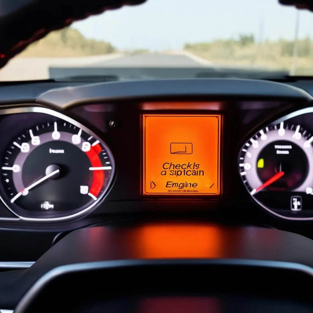 Car Dashboard Warning Light