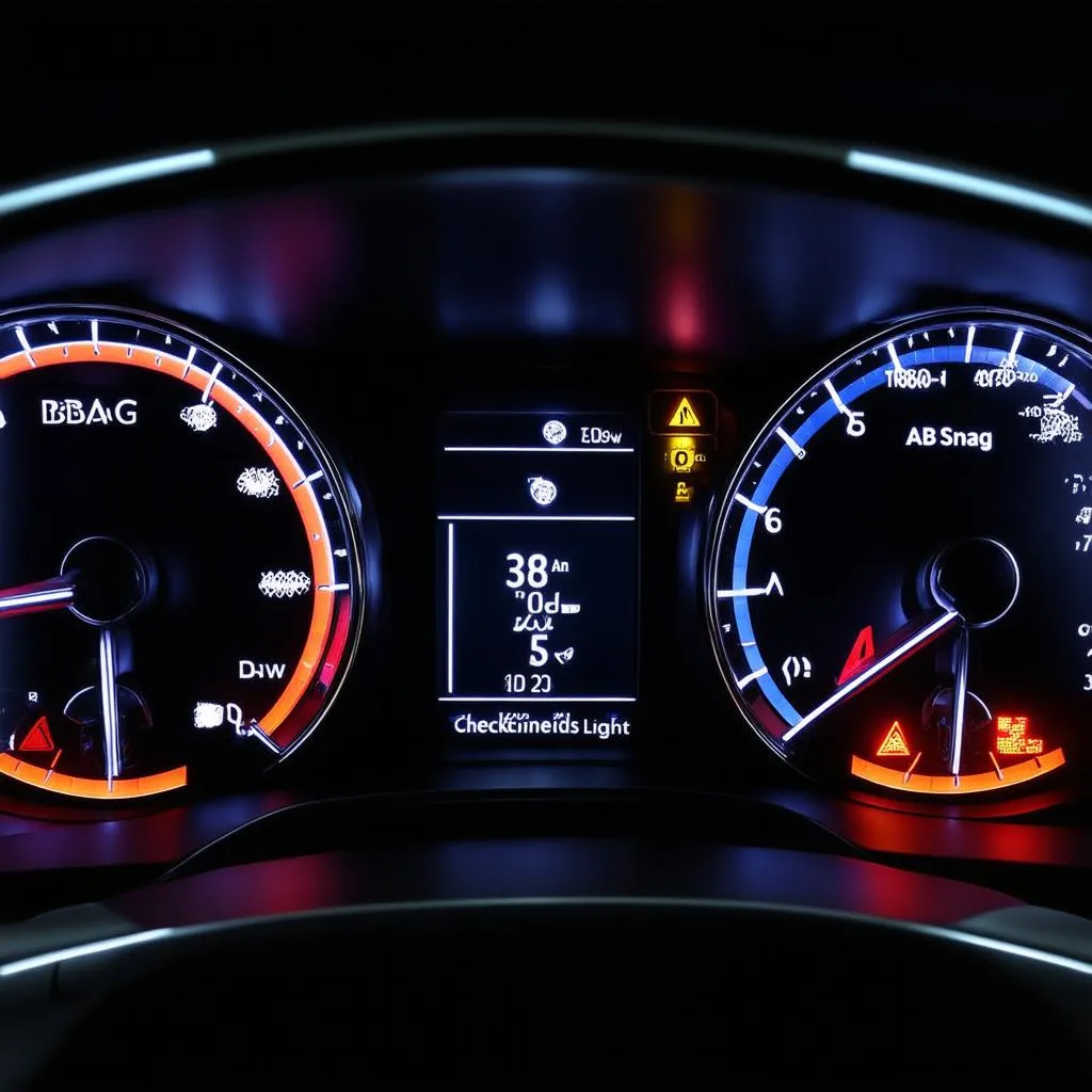 Car Dashboard Warning Lights