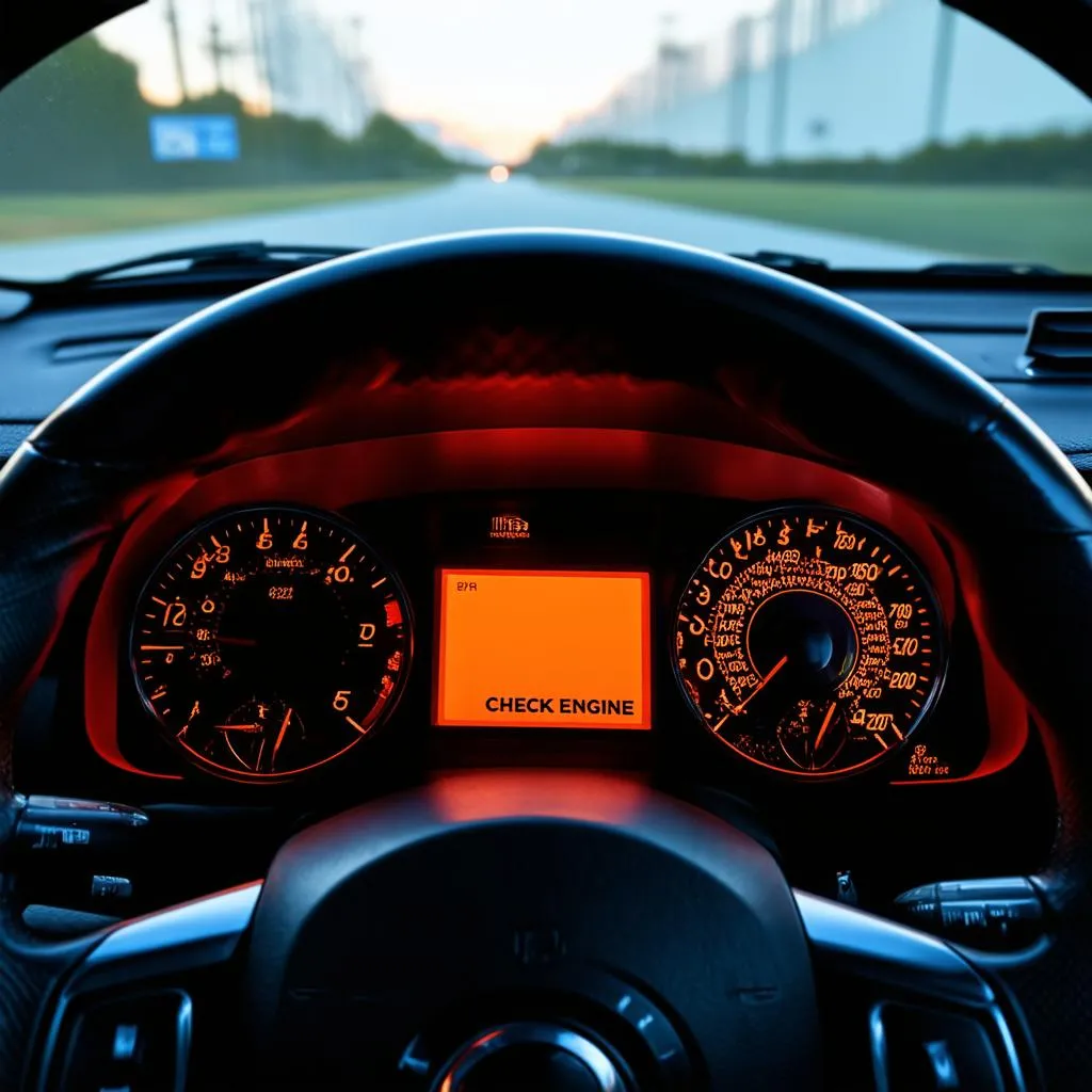 car dashboard