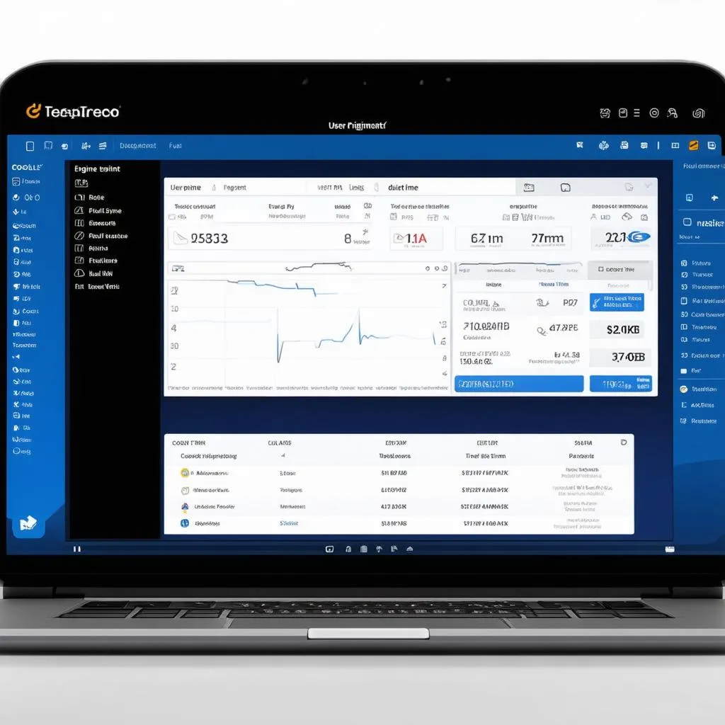 Car Diagnostics Software Interface