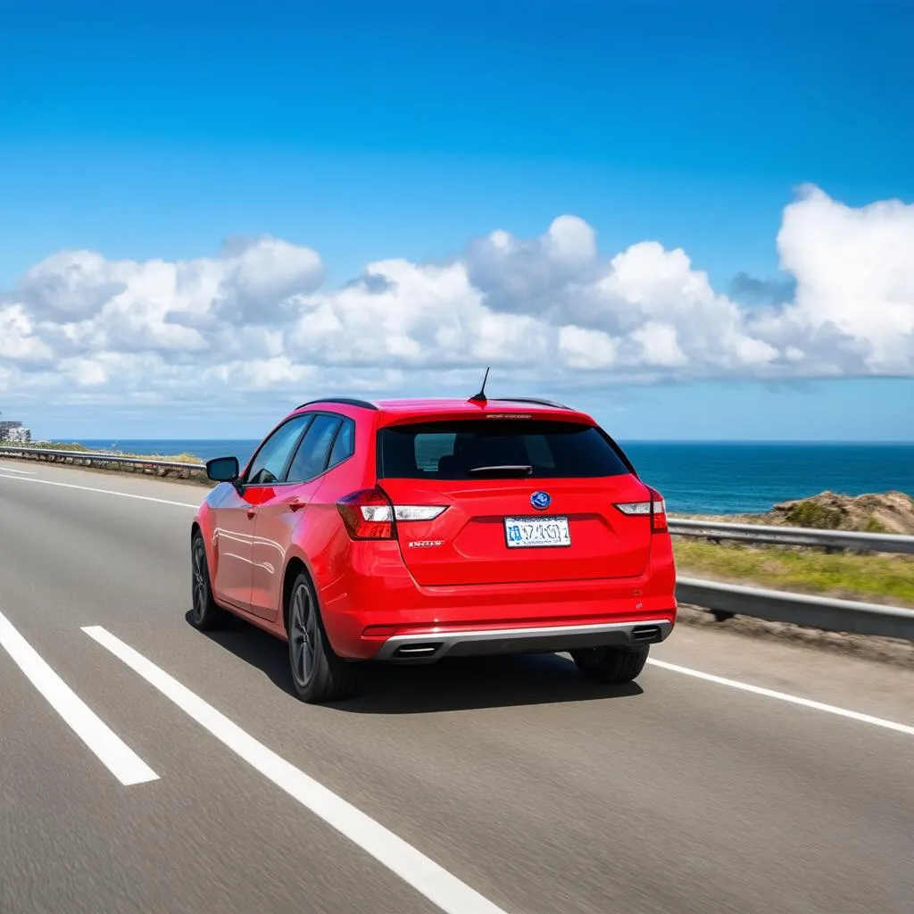 Car on Open Road