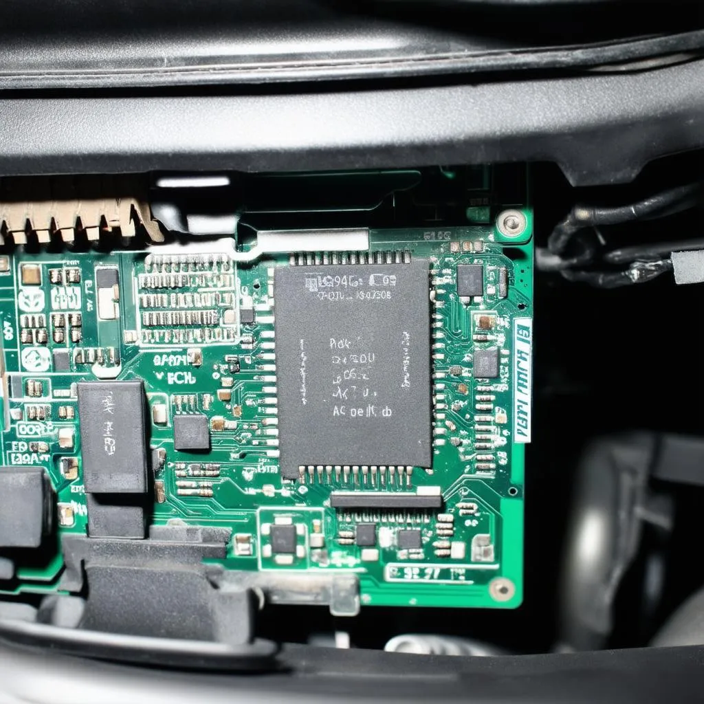 Car ECU Circuit Board