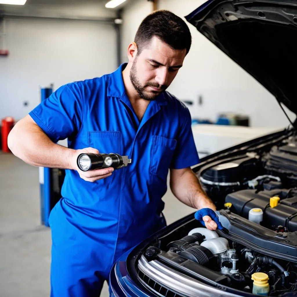 Car Engine Inspection