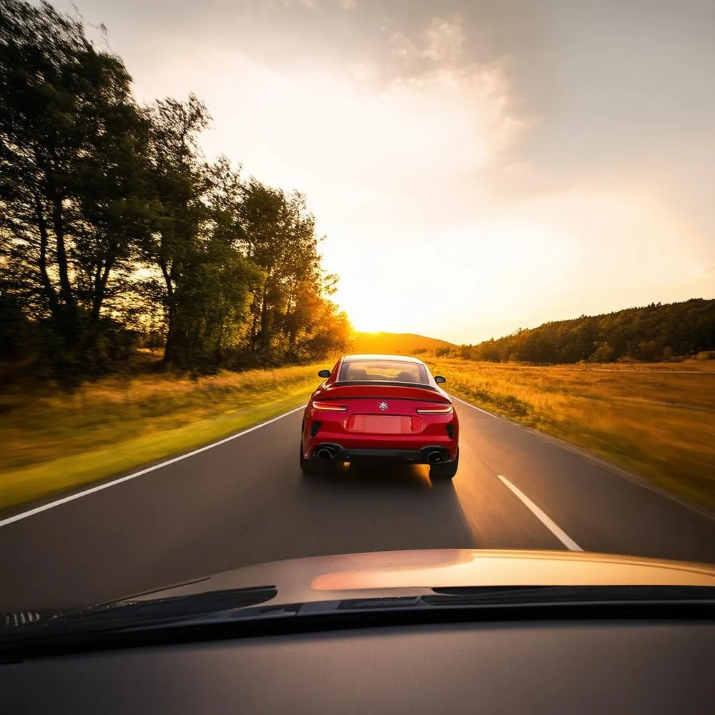 Car on Open Road