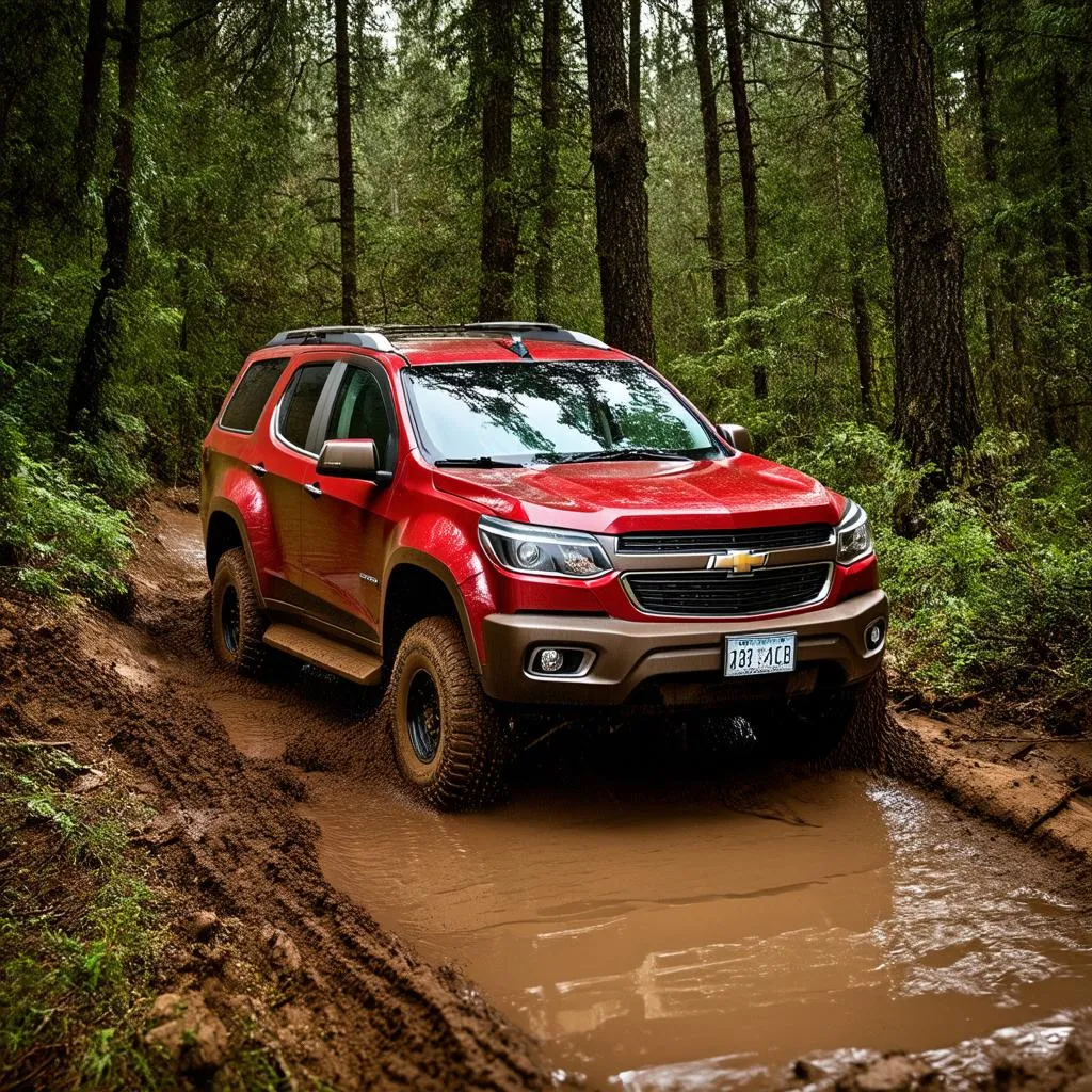 Chevy Trailblazer Off-road