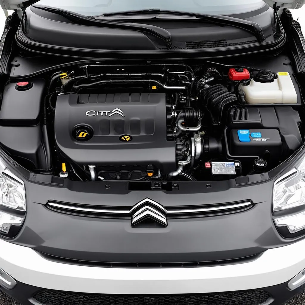 Citroen C3 engine bay