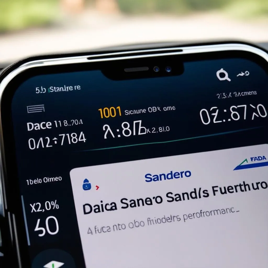 Dacia Sandero OBD App