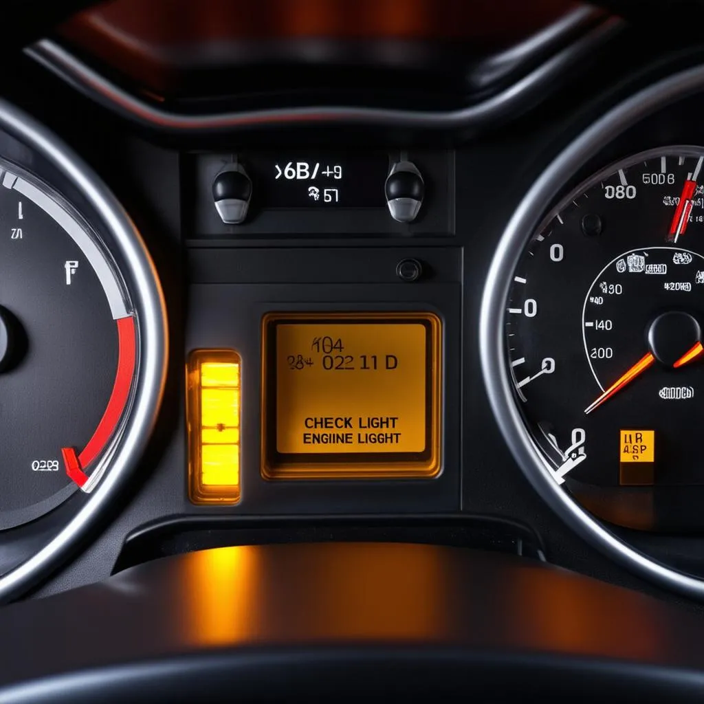 Diesel Engine Dashboard Warning Light