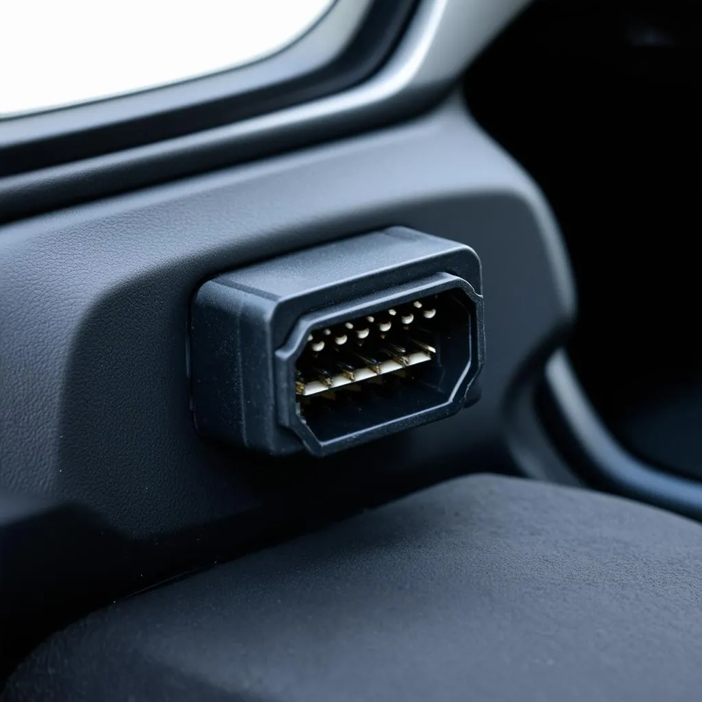 OBD port on a European car