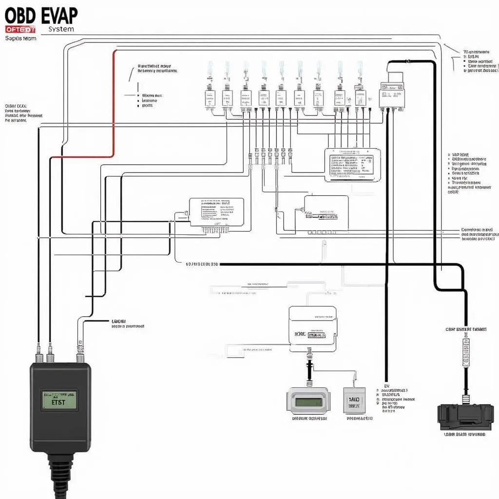 OBD EVAP System Diagram