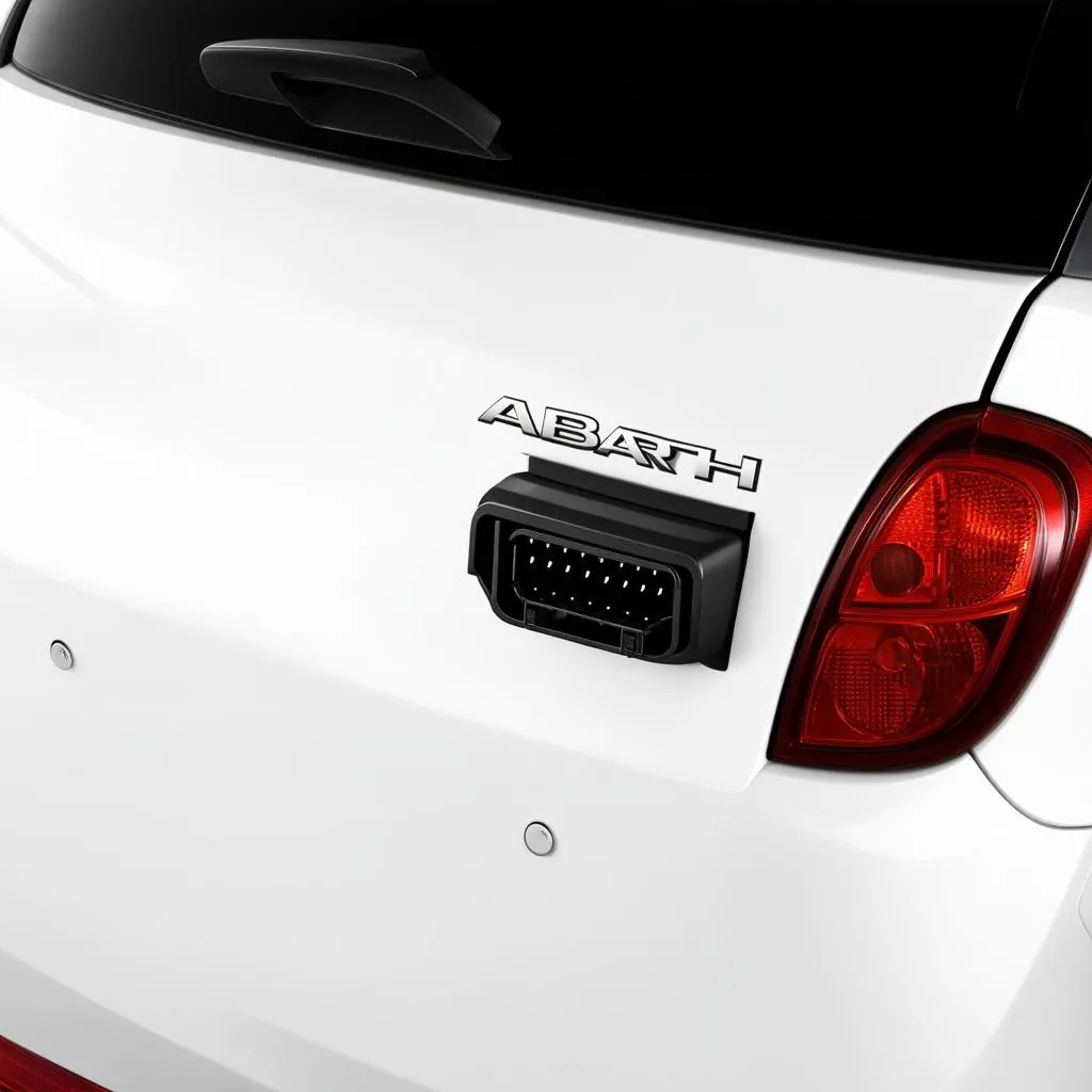 Fiat 500 Abarth OBD Port Location