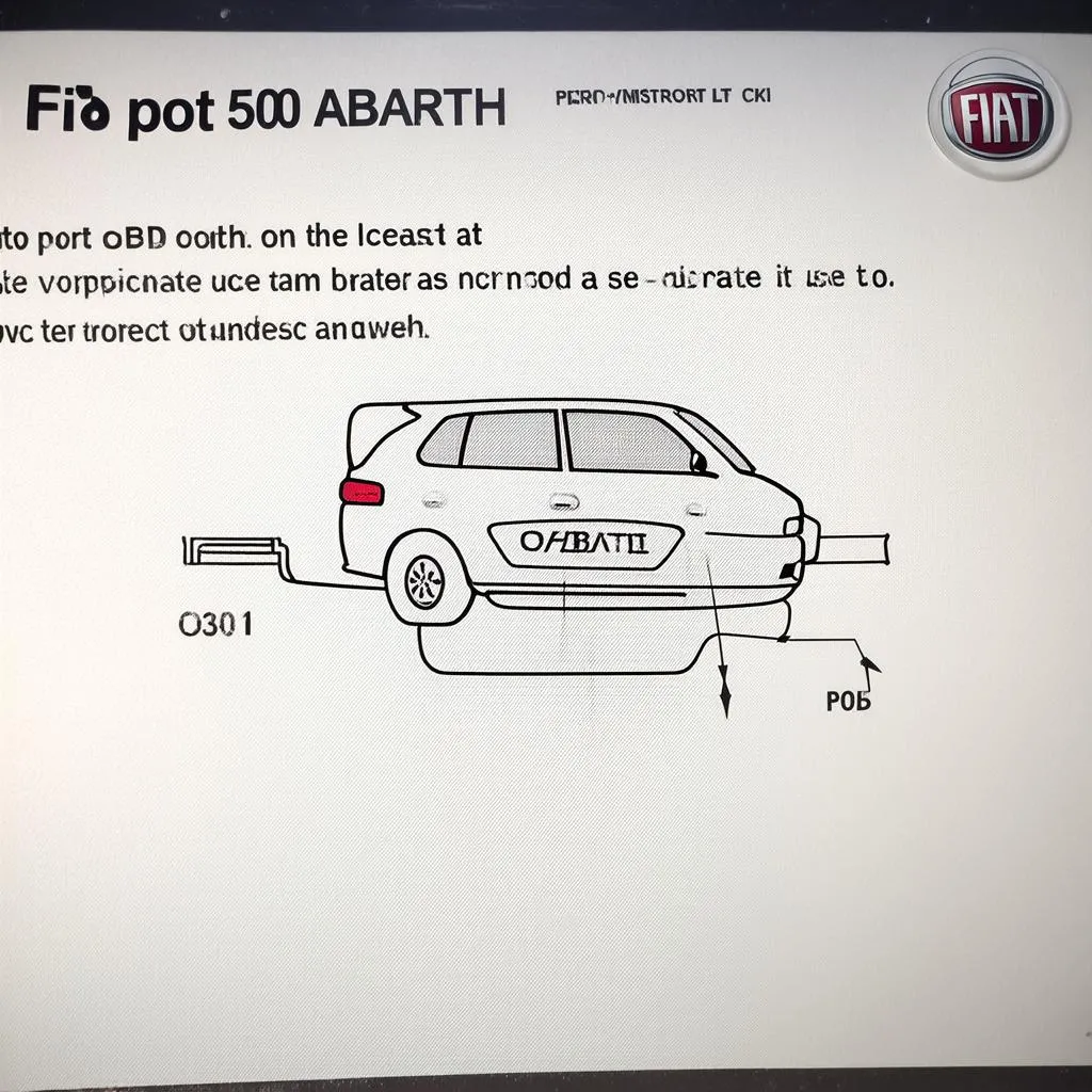 Fiat 500 Abarth OBD Port Guide