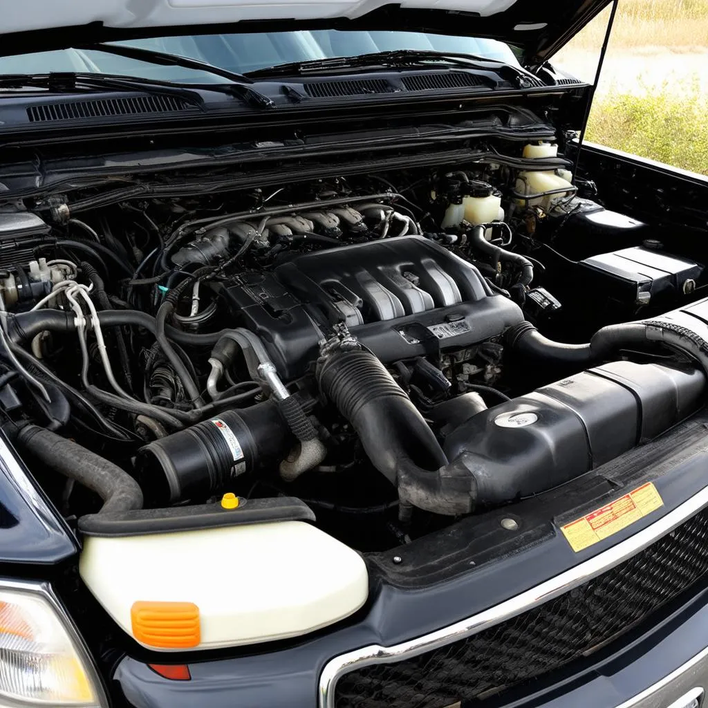 Ford F150 Engine Bay