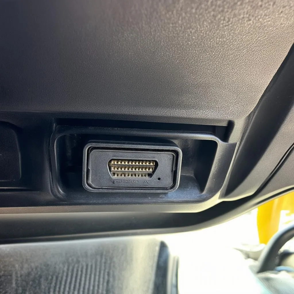 2001 Ford F53 Motorhome OBD Port Location