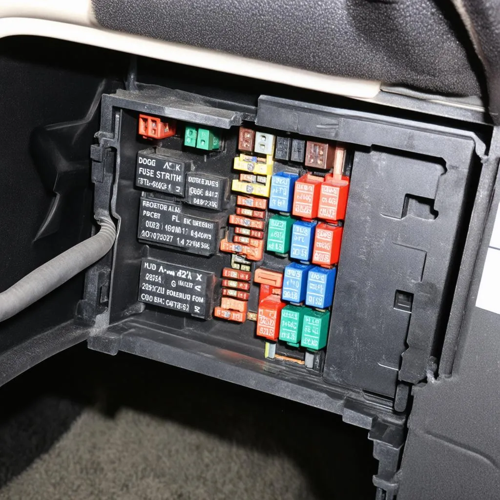 2001 Dodge Stratus Fuse Box