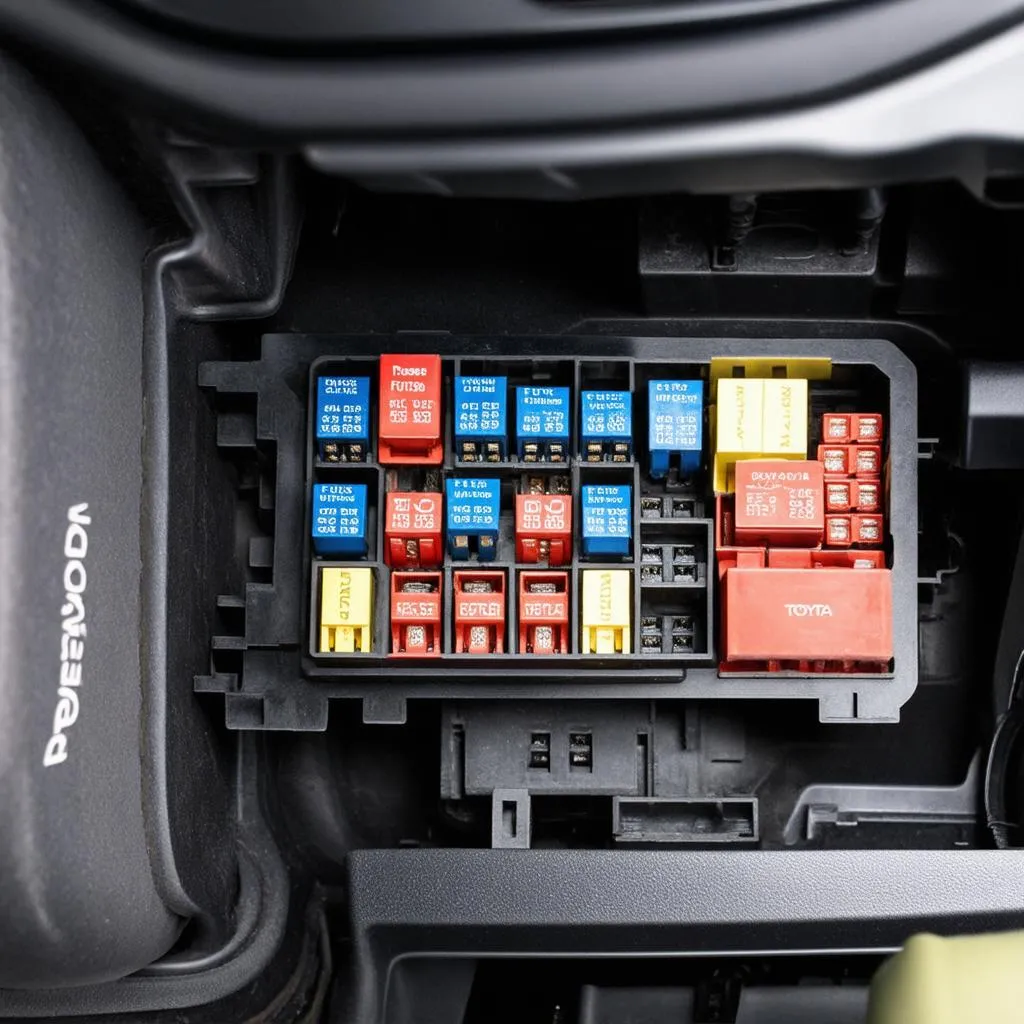 2009 Toyota Camry fuse box