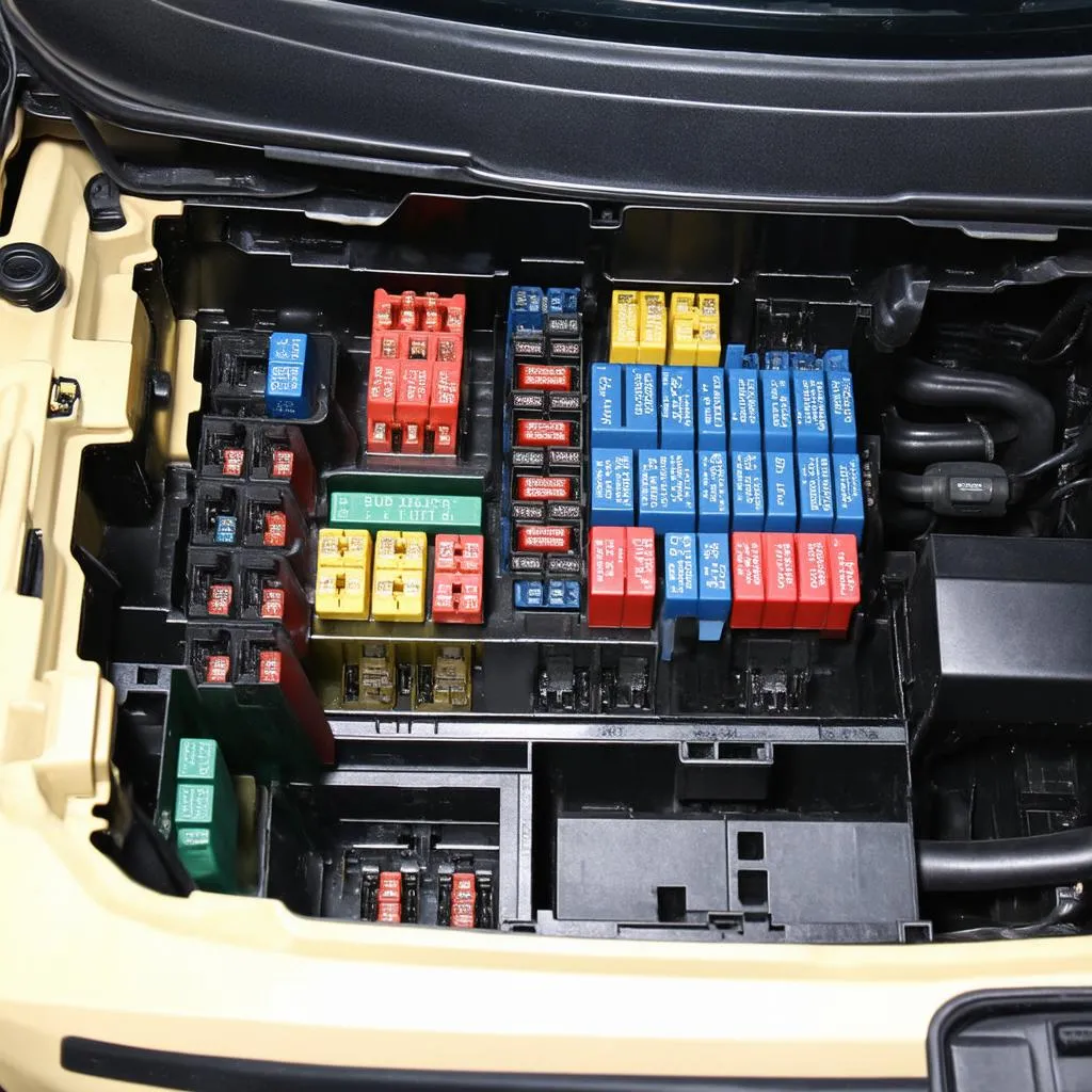 2001 Ford Explorer fuse box