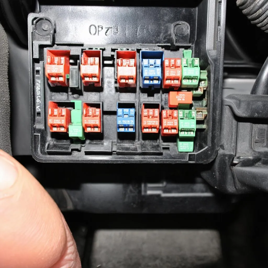 Chevrolet Silverado Fuse Box Diagram