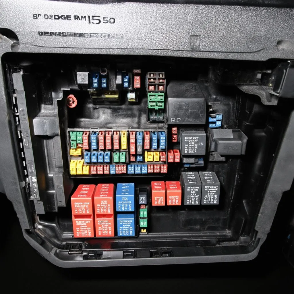 2006 Dodge Ram 1500 Power Distribution Center Fuse Box Diagram