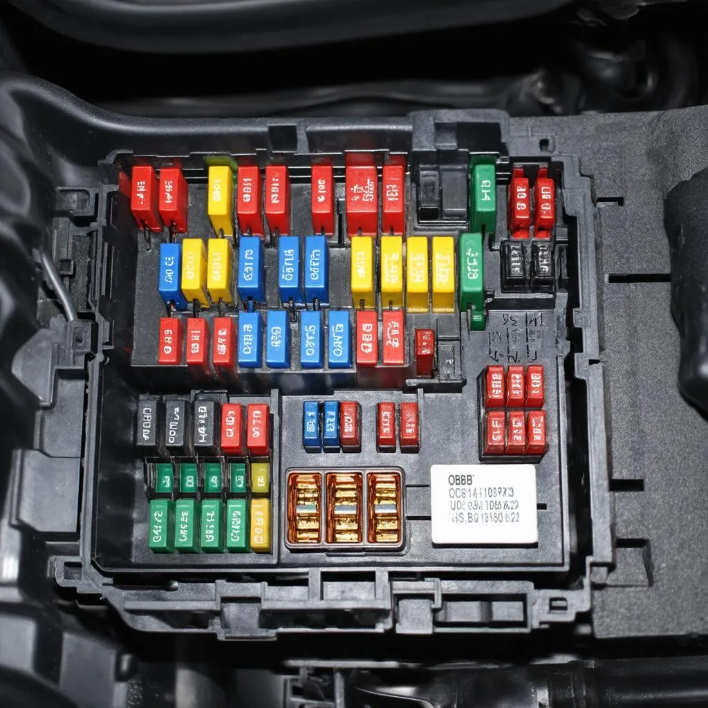 car fuse box diagram