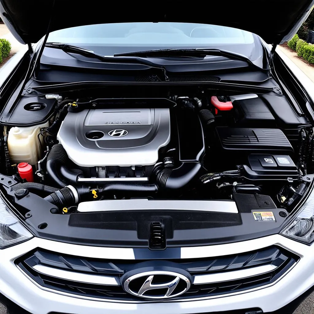 Hyundai Sonata Engine Bay