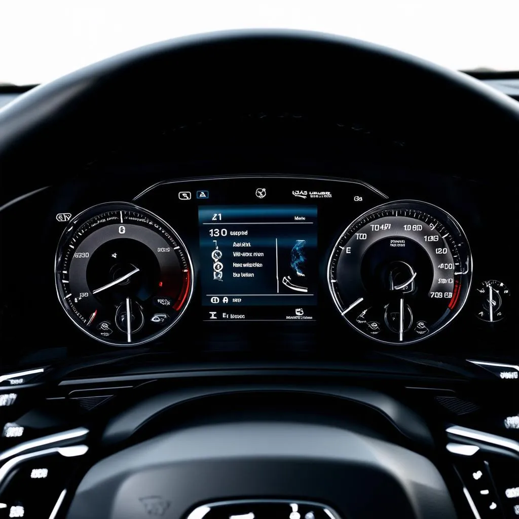 Jaguar F-PACE Dashboard