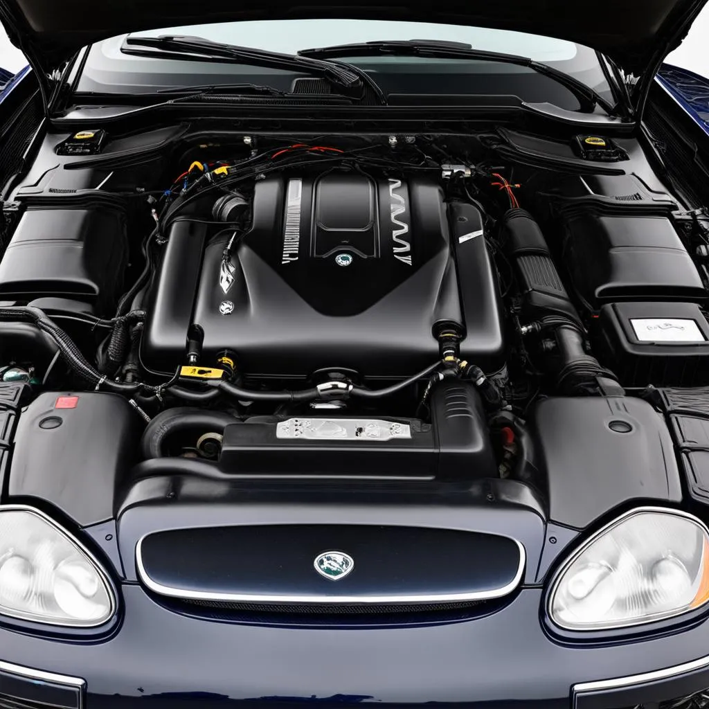 Jaguar S-Type Engine Bay