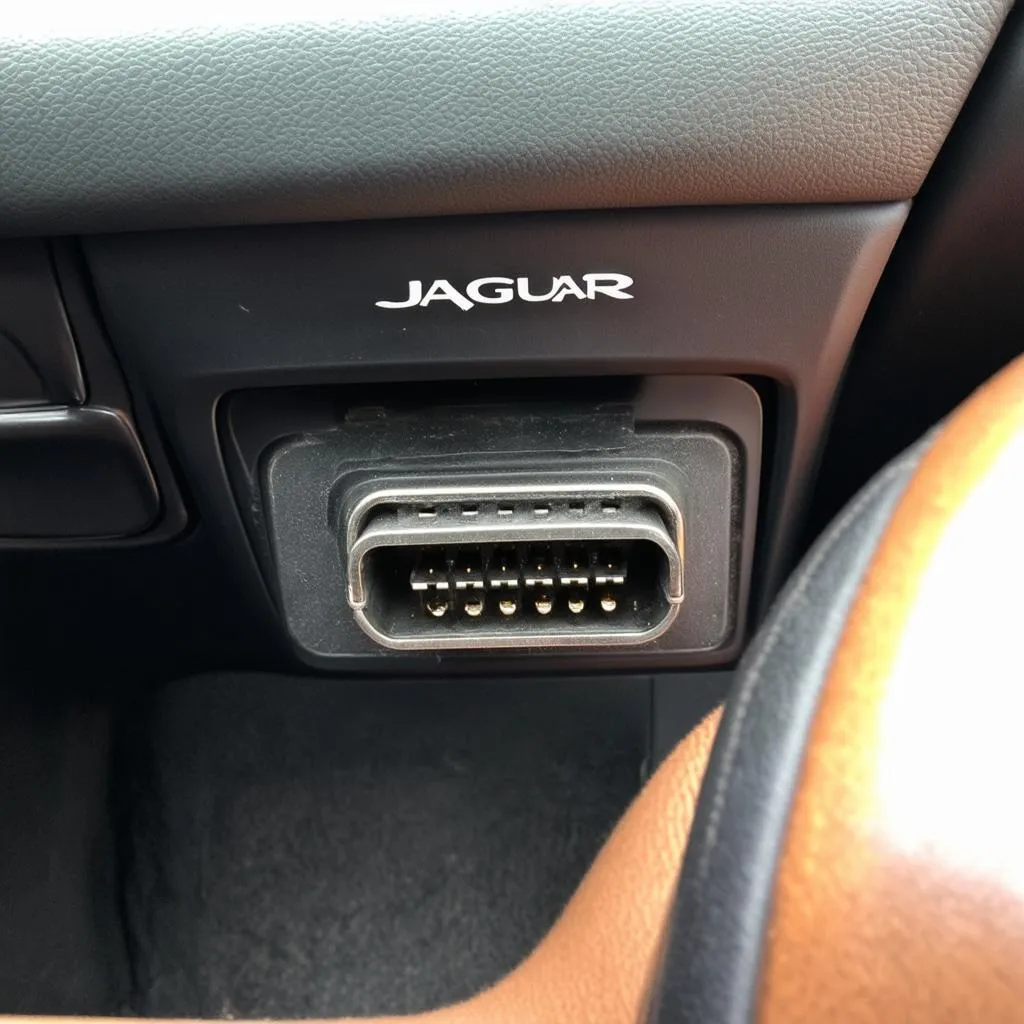 Jaguar X-Type OBD Port Location