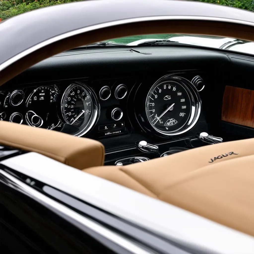 Jaguar XK8 Dashboard