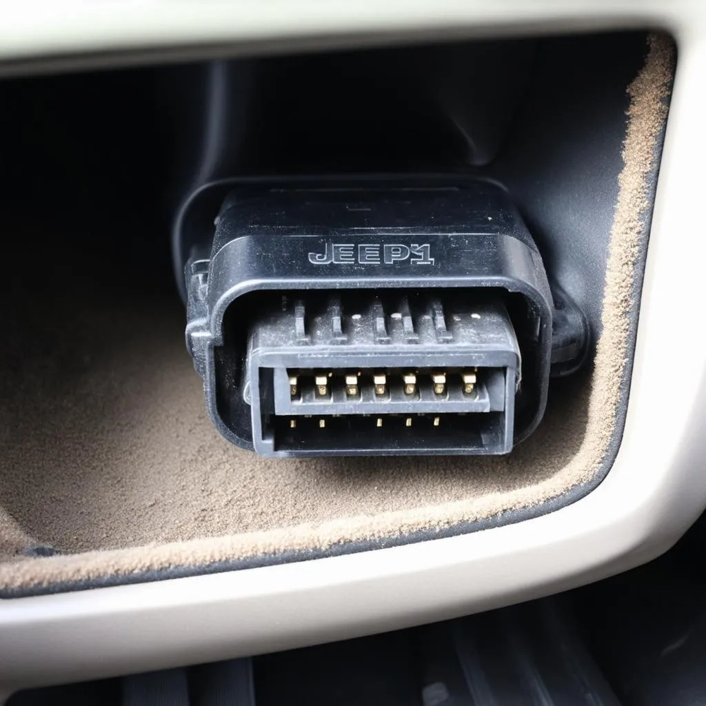 Jeep Cherokee OBD1 Connector