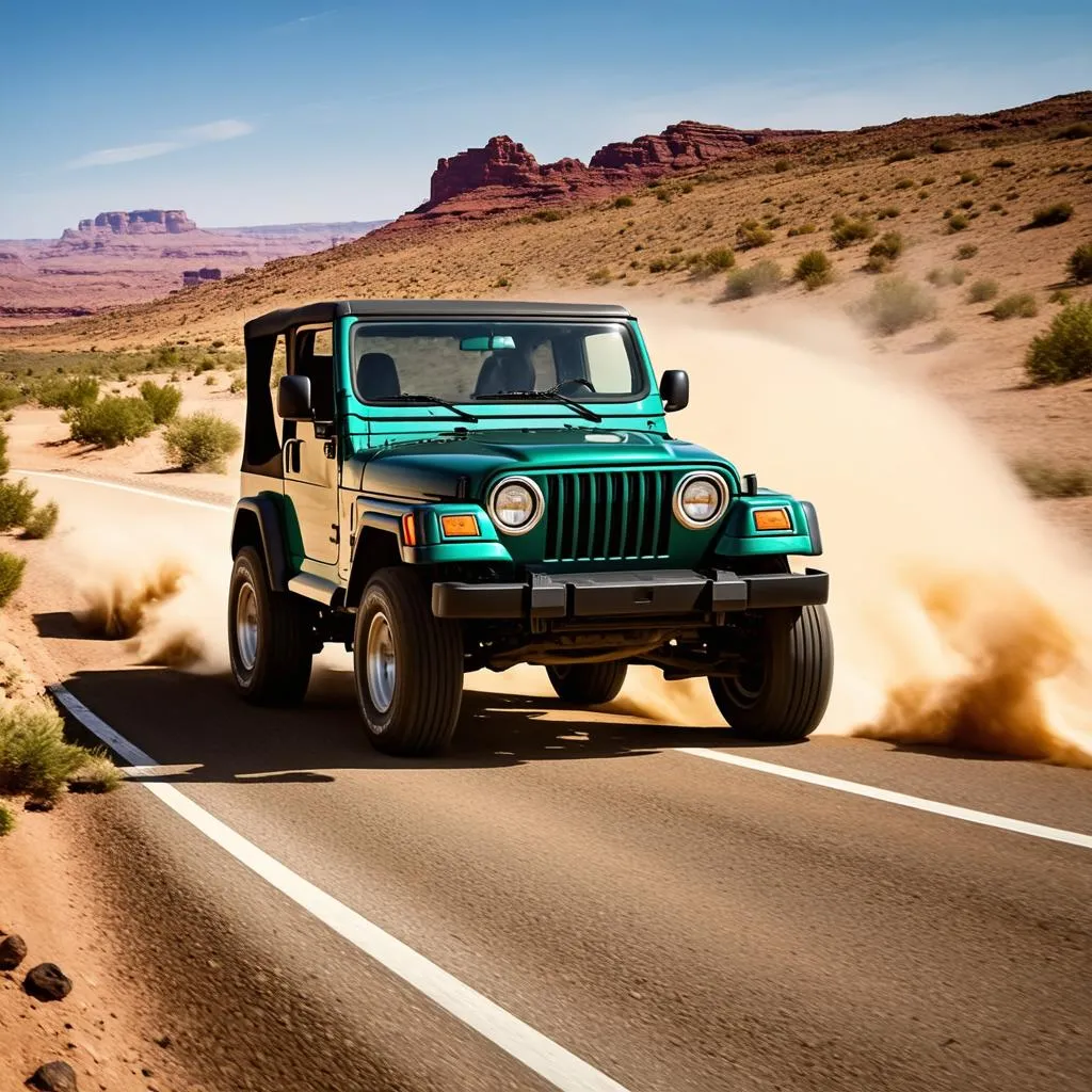 Open Road Adventure with Jeep Wrangler