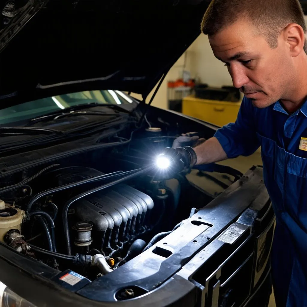 Car Engine Inspection