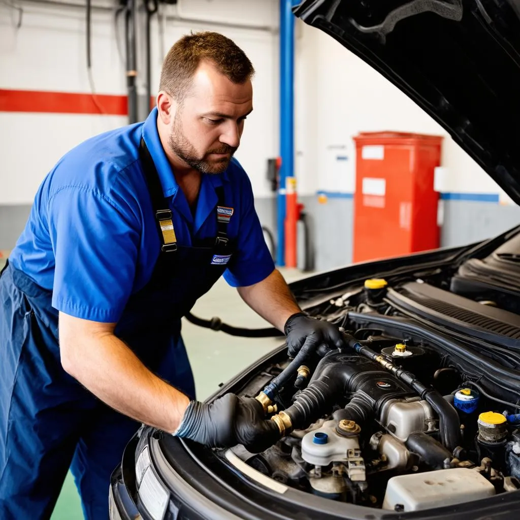 Car Engine Inspection