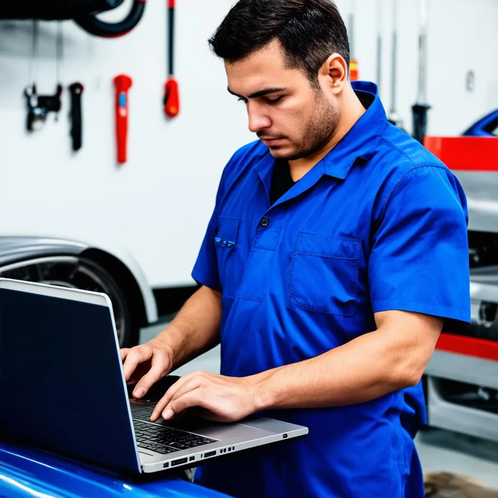 car repair shop