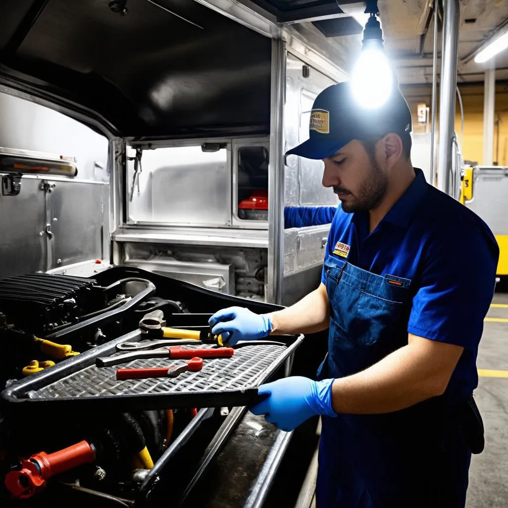 Food Truck Engine Repair