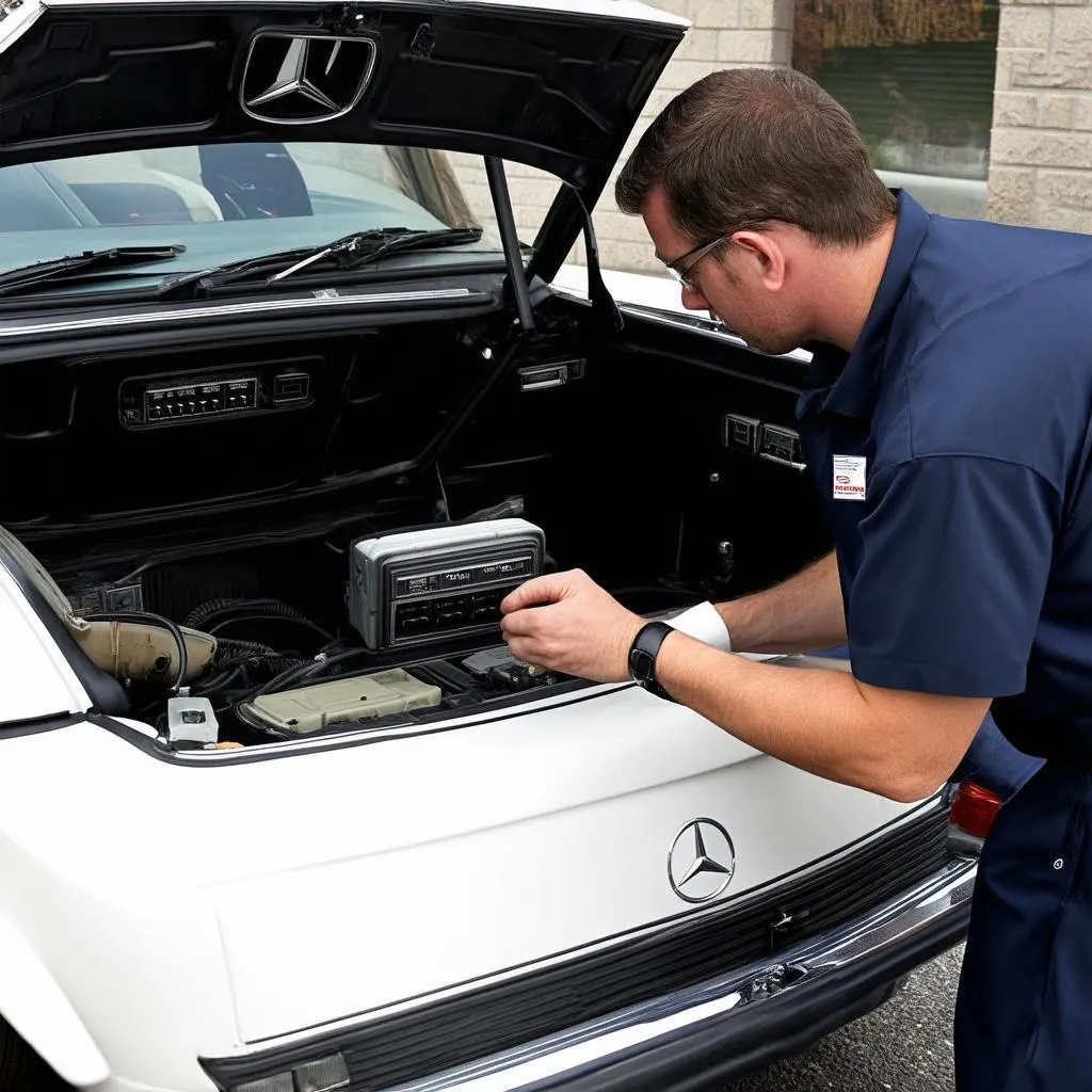 mercedes-380sl-obd-port-location