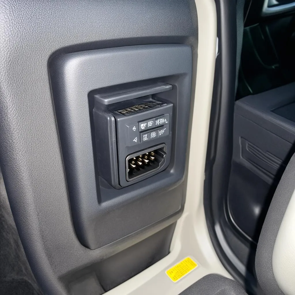 Finding the OBD Port in Your Mercedes Sprinter: A Mechanic’s Guide