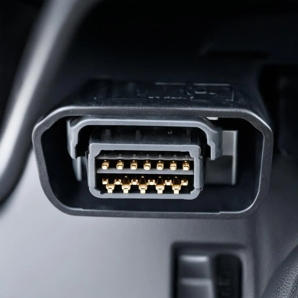 Mitsubishi Colt OBD Connector