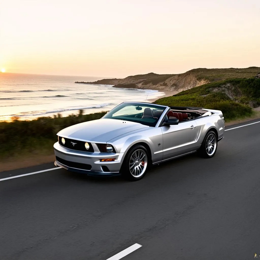 2009 Ford Mustang GT Driving