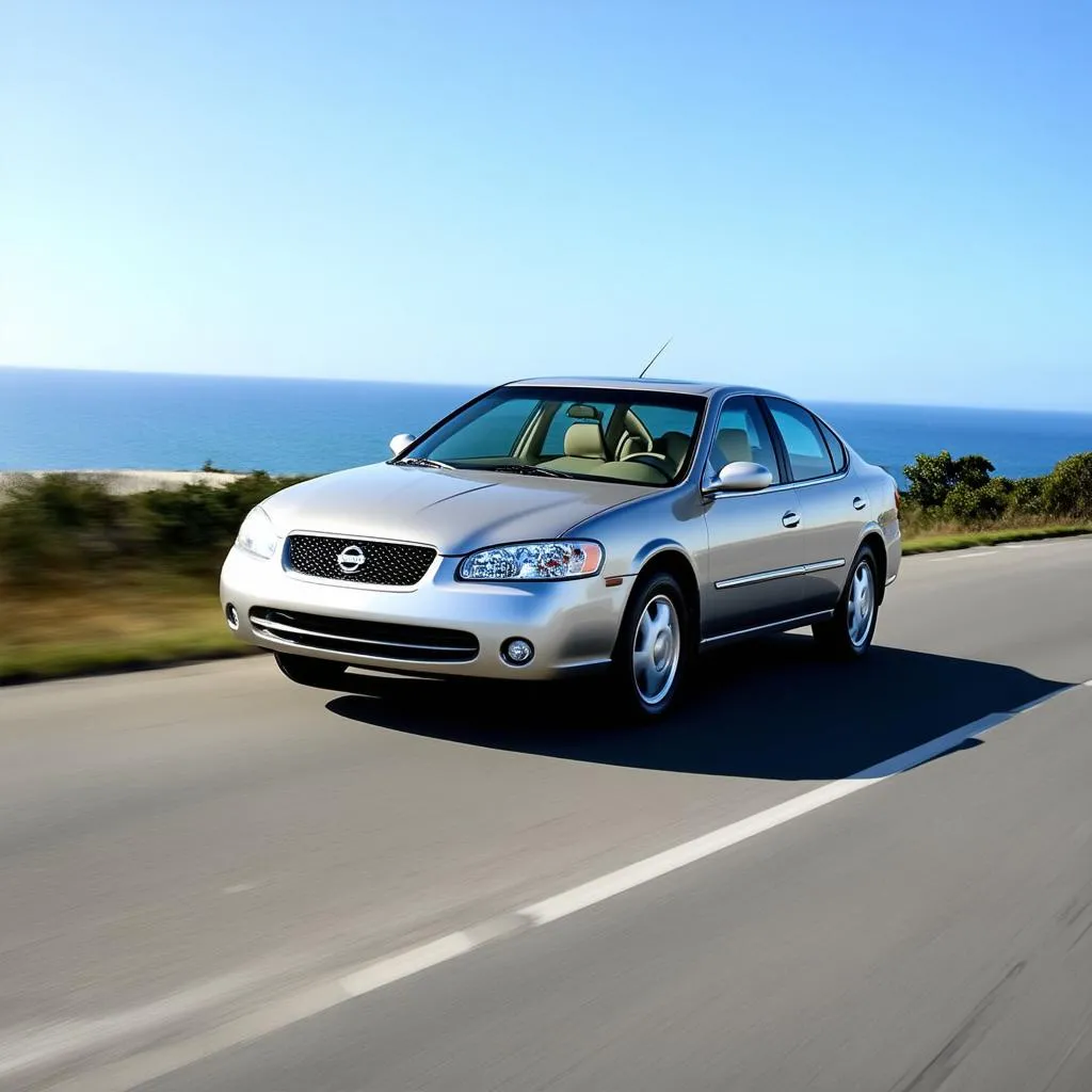 Nissan Altima on Open Road