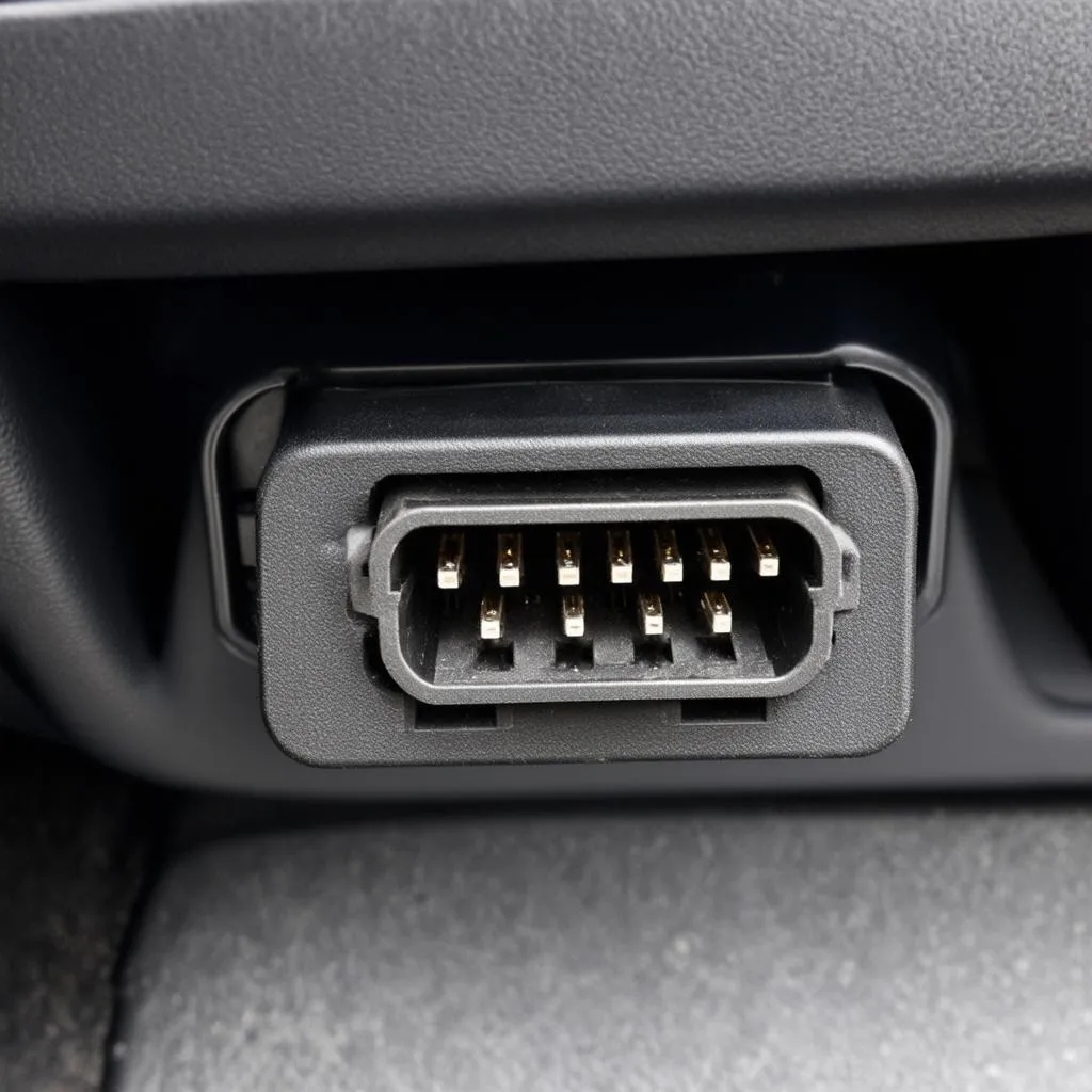 OBD connector location