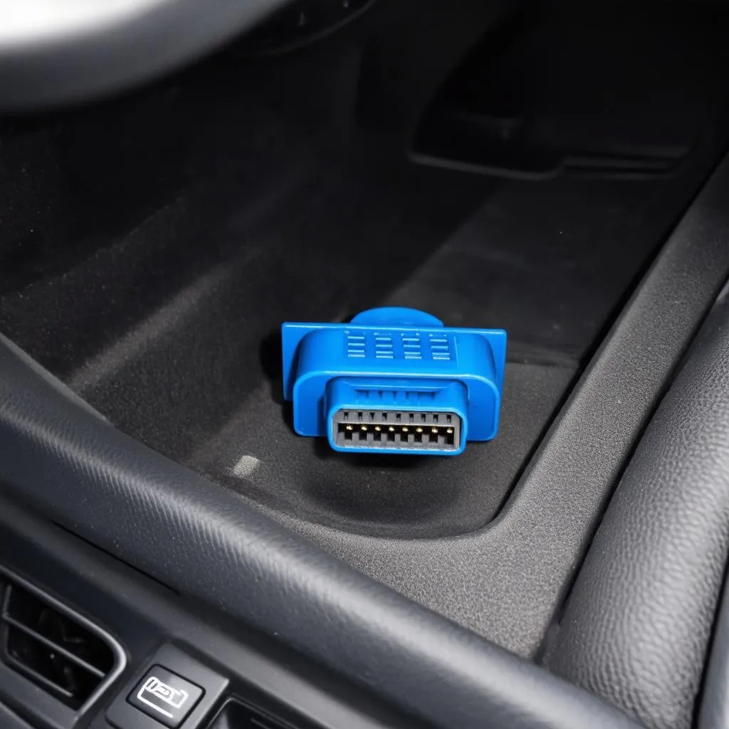 OBD connector location