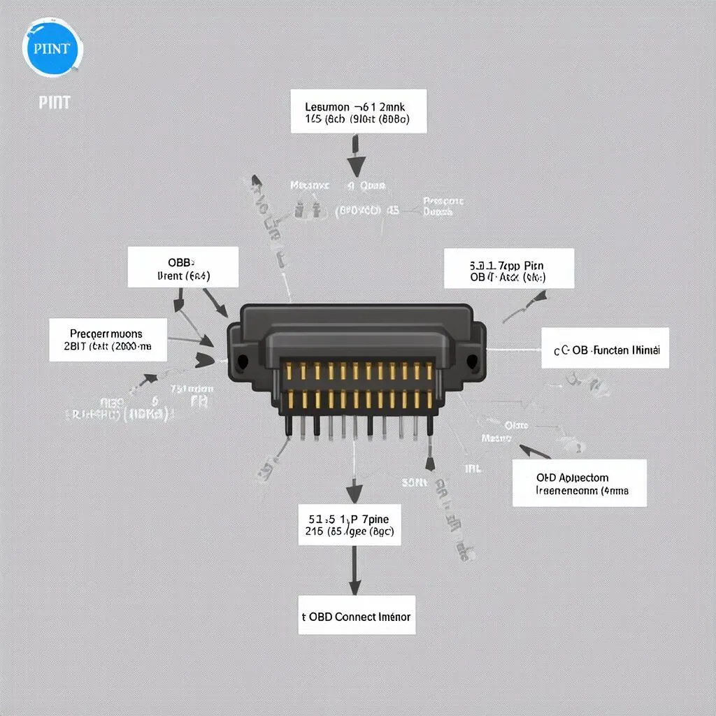 OBD connector pin layout