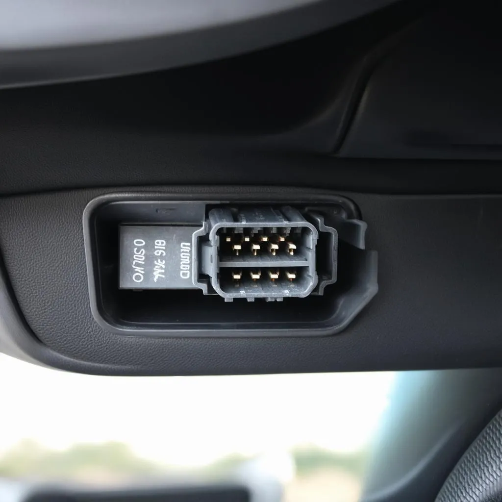 obd connector location