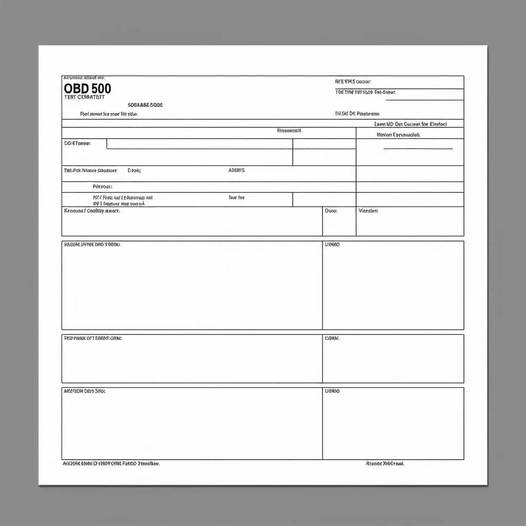 What is Form OBD 500? Everything You Need to Know