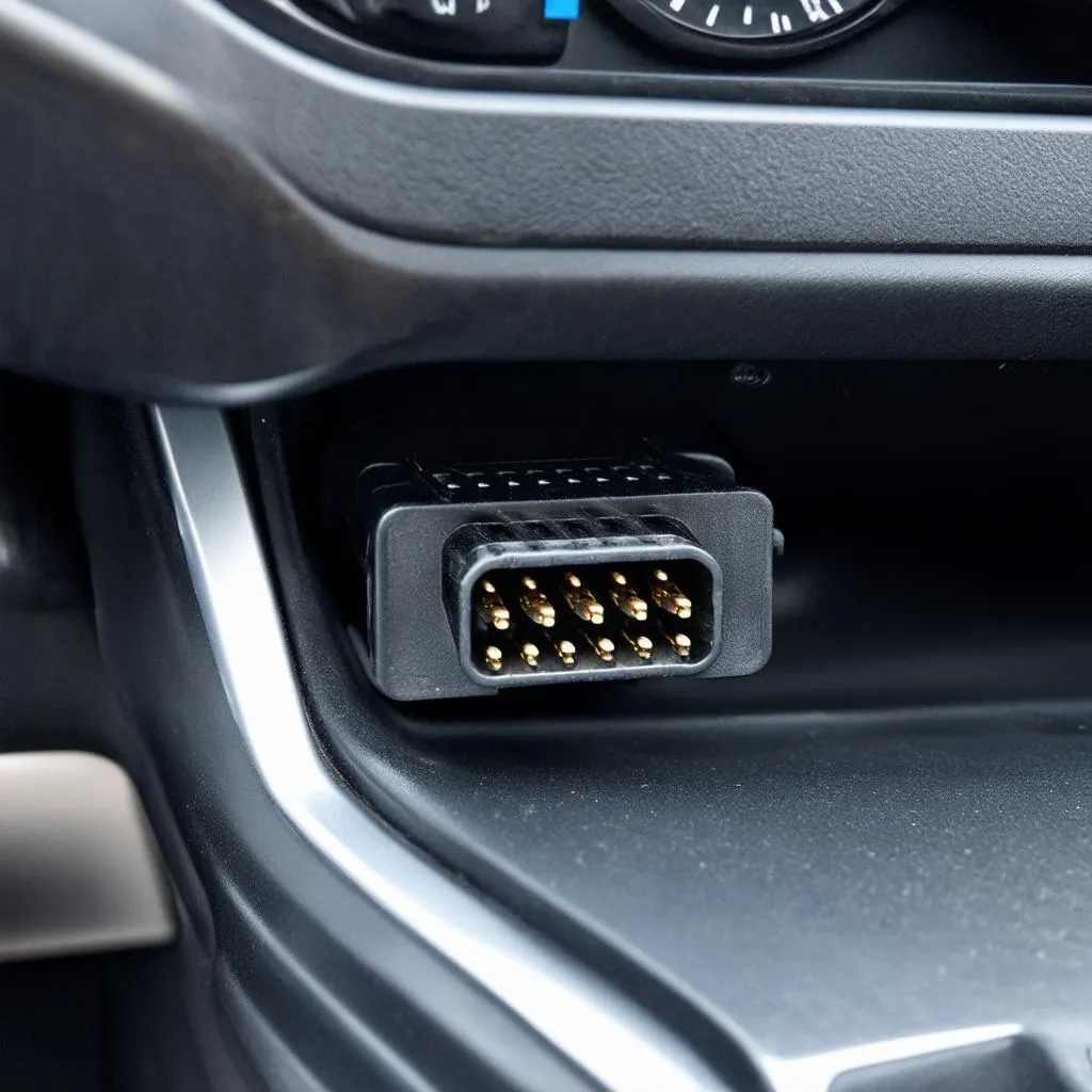 OBD II Port Location Under Dash