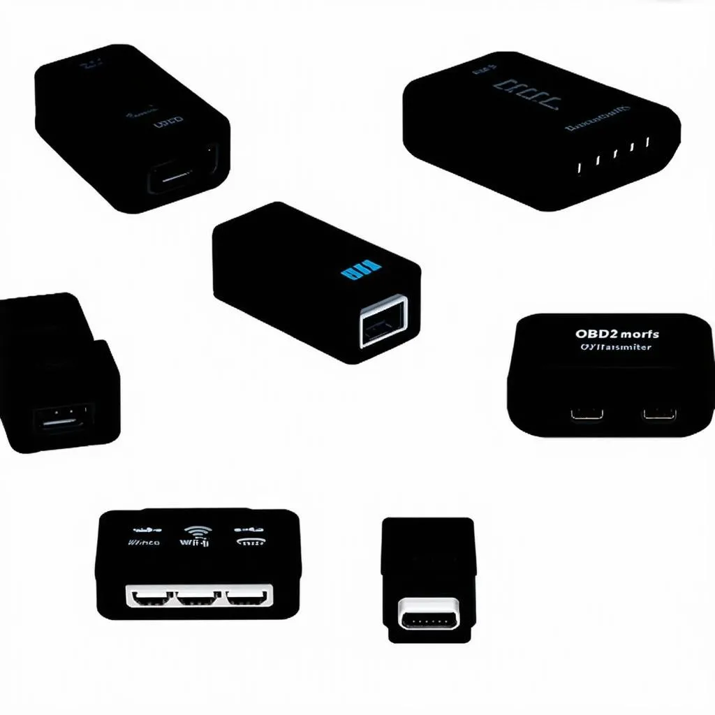 Various OBD2 transmitter types