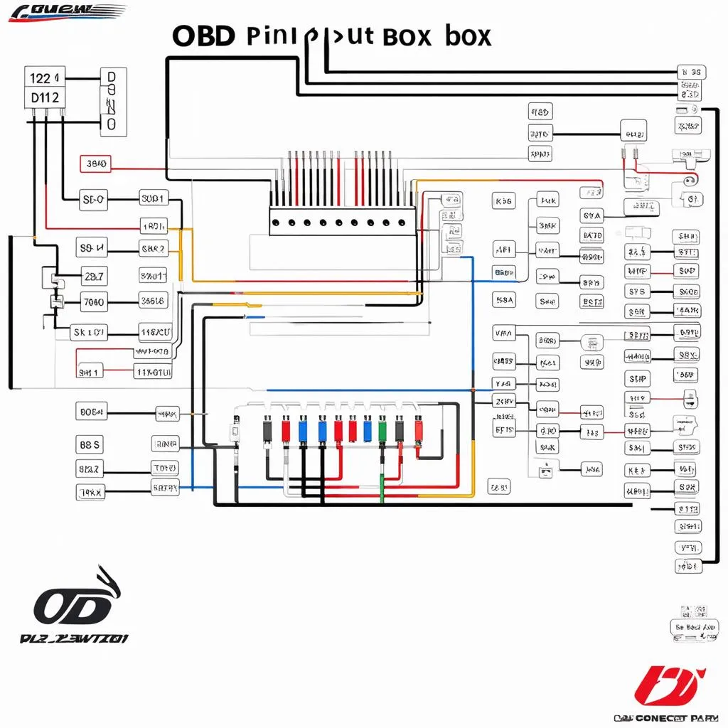 OBD Pinout Box Diagram