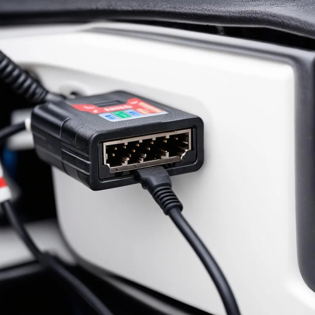 OBD Port Closeup