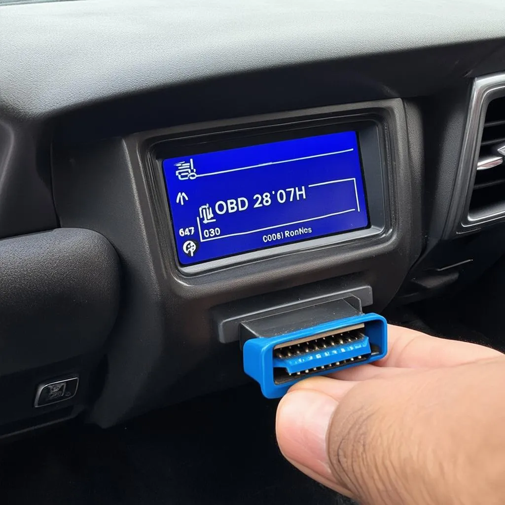 OBD Port Location in a Car